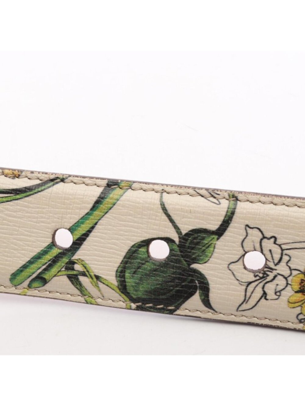 Gucci Belt Flora Leather - Picture 10 of 11